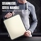 preview thumbnail 5 of 5, Double Sided Stainless Steel Cutting Board for Kitchen