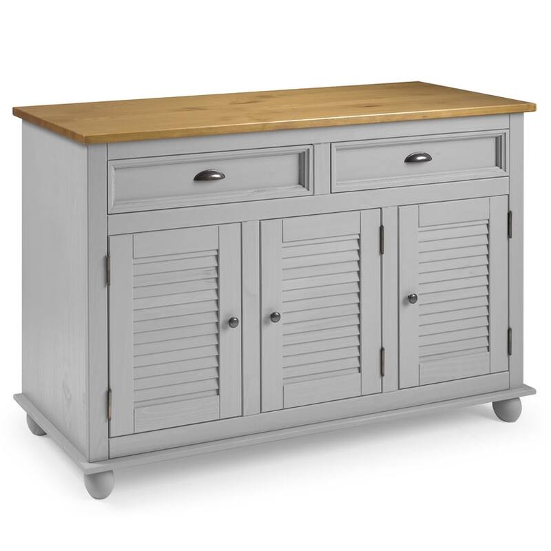 Sideboard Easy Assembly -  Furniture Dash|Gray