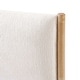 preview thumbnail 10 of 17, Christopher Knight Home - Elara Bed with Solid Rubberwood Frame, Boucle Upholstered Headboard