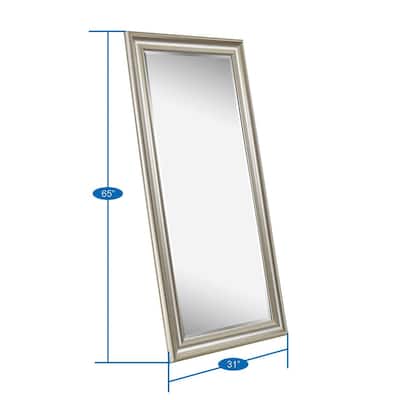 Framed Full-Length Floor Mirror - Large Rectangle Standing Mirror, Full Body Mirror for Bedroom and Dressing Room
