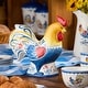 preview thumbnail 3 of 3, Certified International French Rooster 104 oz. 3-D Cookie Jar - 11.50"L x 5.50"W x 11.50"H