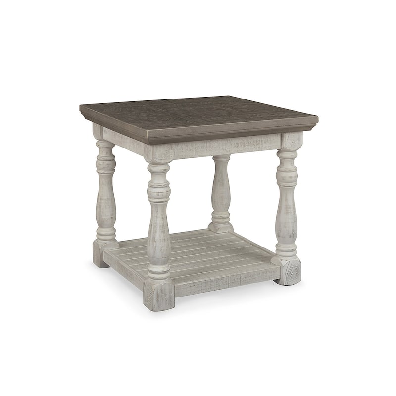 Signature Design by Ashley Ivy Hollow Rustic Rectangular End Table