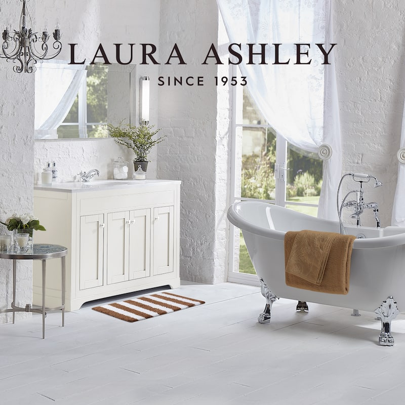 Laura Ashley Eden Stripe Bath Mat