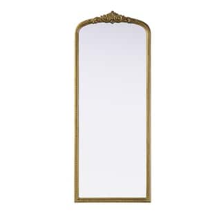 Isabeau Vintage Rectangular Resin Mirror (Large)