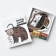 preview thumbnail 5 of 3, Wee Gallery Lacing Cards - Woodland - Black - N/A