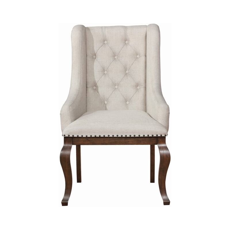 Fremont Antique Java and Cream 9-piece Dining Set with Removable Leaf