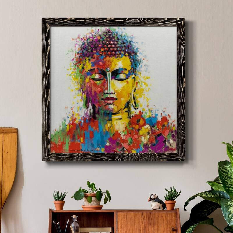 Buddha-Premium Framed Canvas - Ready to Hang