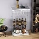 preview thumbnail 58 of 165, Glass Display Cabinet with Doors & Locks, Acrylic Shelves, Floor Standing Storage Showcase for Home or Office