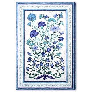 Persian Paradise Floral Art Canvas Print by Art Remedy - Bed Bath