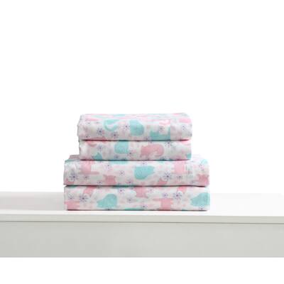 Kute Kids Kitty Time Sheet Set Toddler