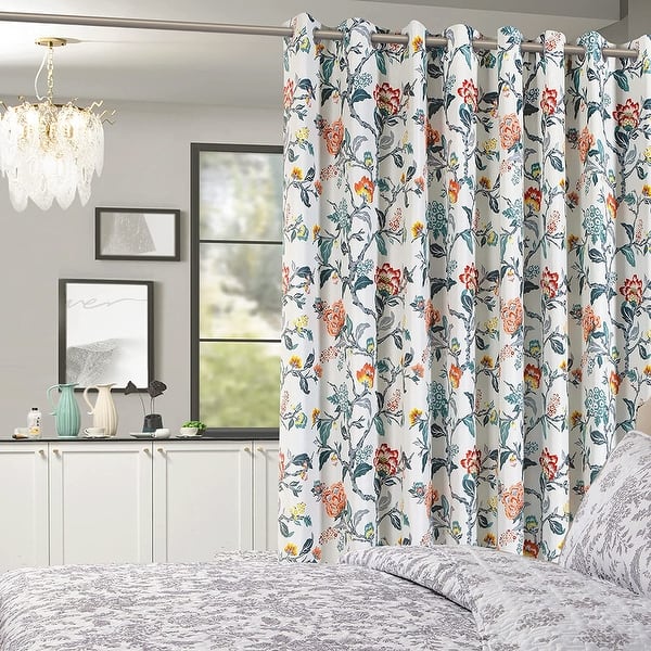 DriftAway Ada Room Divider Curtain for Bedroom Patio Door Sliding Glass