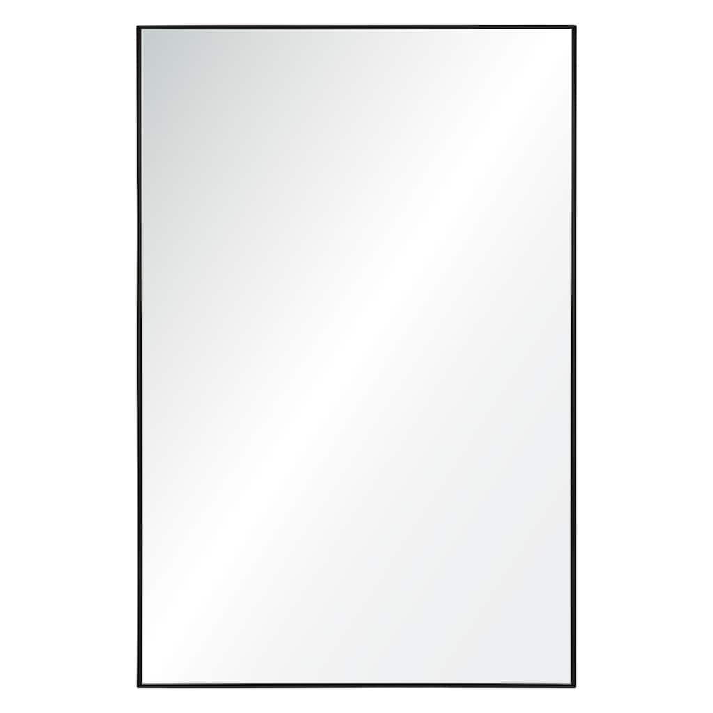 Renwil Vale 32" Tall Rectangle Wall Mirror, Grey