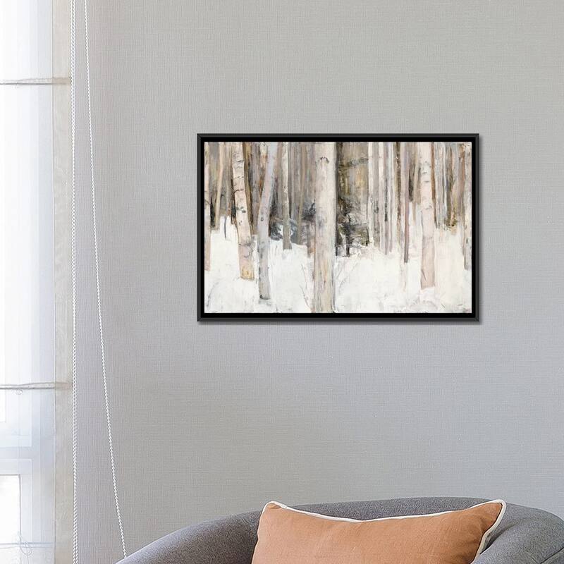 iCanvas "Warm Winter Light III" by Julia Purinton Framed Canvas Print