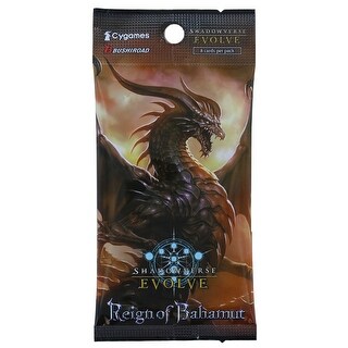 shadowverse evolve reign of bahamut booster box Pack Vol. 2 Black Silver : Toys & Games With a release date of September 29th Booster Set #2 "Reign of