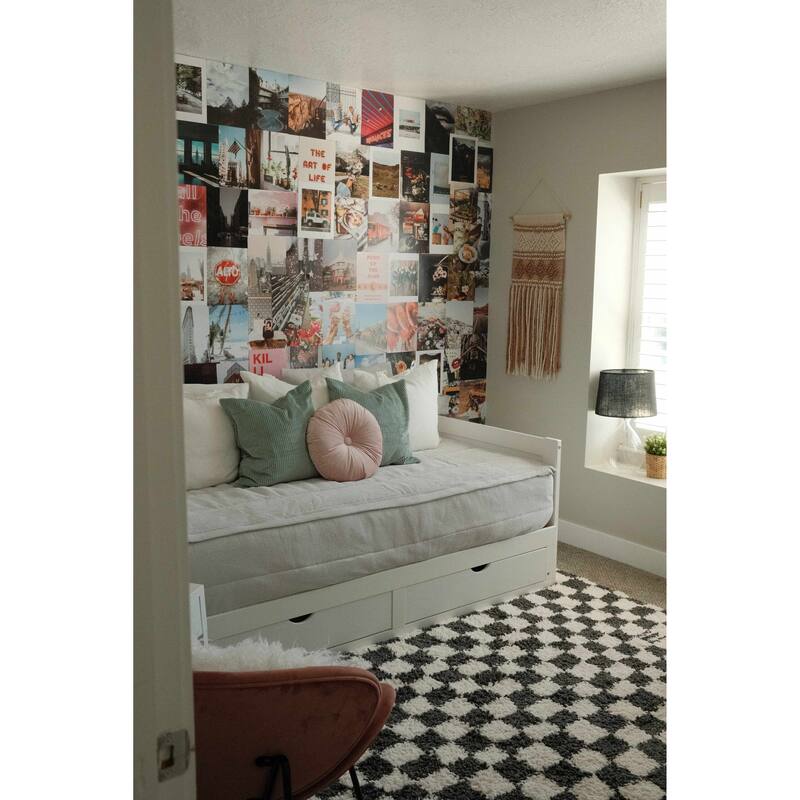 Hauteloom Butch Living Room, Bedroom Patio Outdoor Area Rug - Farmhouse - Taupe,Beige - 2' x 3'