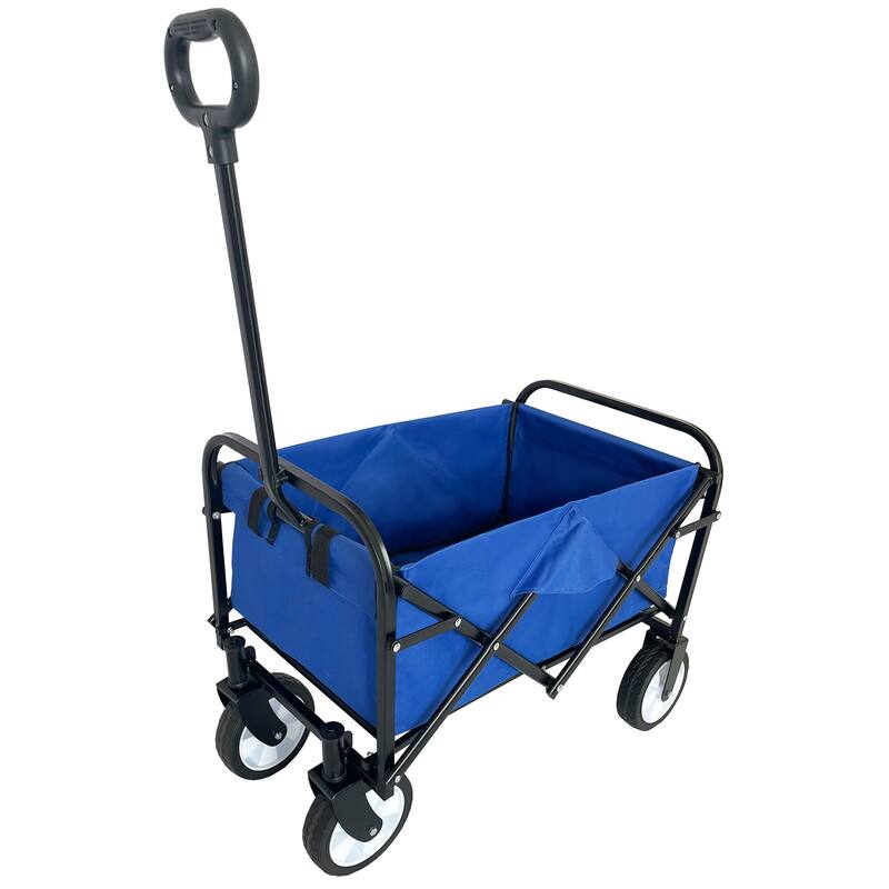 Outdoor Multipurpose Collapsible Beach Trolley Cart, Camping Folding Wagon
