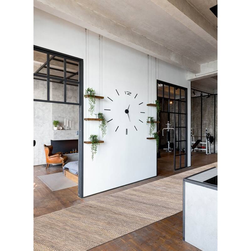 ECARPETGALLERY Hand-knotted Finest Silk Shadow Dark Grey Silk, Wool Rug - 2'6 x 14'1