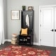 preview thumbnail 54 of 74, Prepac Hall Tree with Bench and Shoe Storage, Mudroom Bench with Storage and Hooks