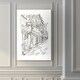 preview thumbnail 7 of 8, European City Sketch V -Premium Gallery Wrapped Canvas