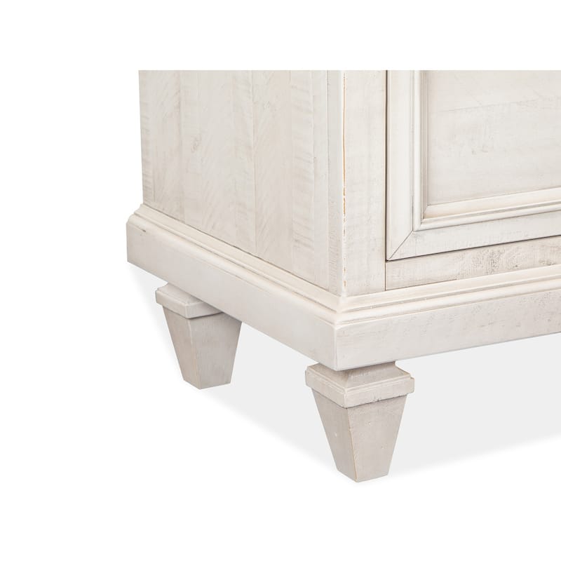 Magnussen Home Newport Alabaster Drawer Nightstand