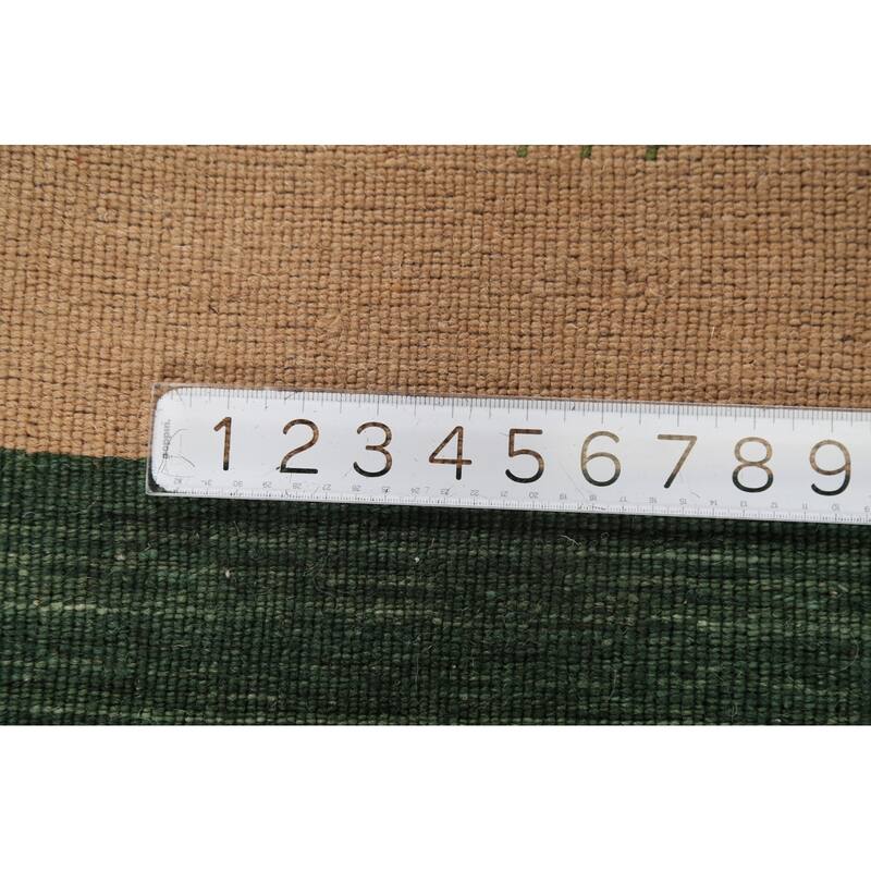 Gabbeh Oriental Accent Rug Handmade Wool Carpet - 3'11"x 5'8"