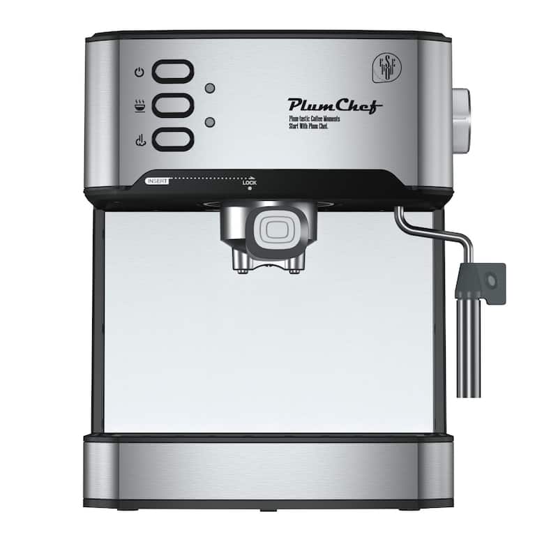 Anmytek 20 Bar Cafe Quality Home Barista Espresso Machine with Milk Frother - ESE Pod Compatible