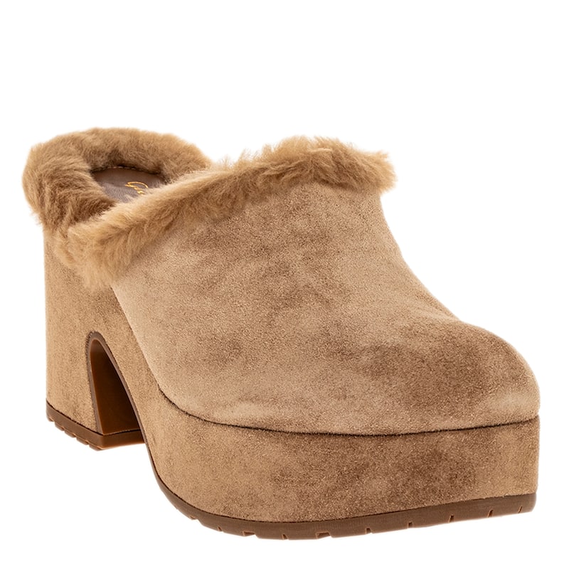 Gianvito Rossi Lyss Shearling-Trimmed Mules - 40 EU