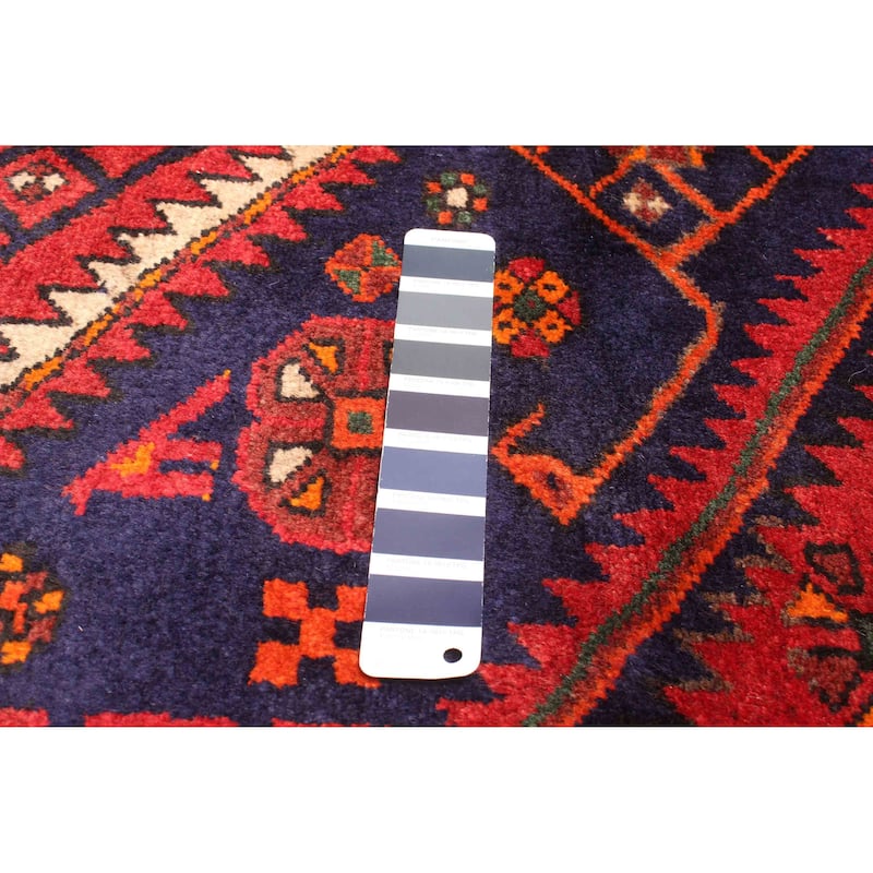 ECARPETGALLERY Hand-knotted Anadol Navy Wool Rug - 4'9 x 8'2