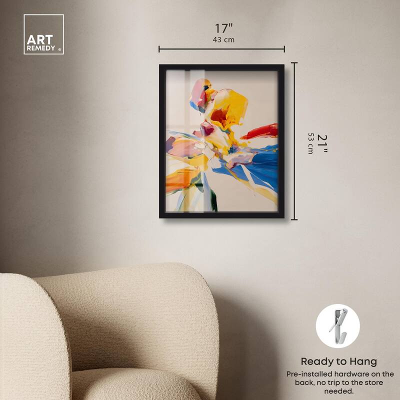 Flippant Bloom I Shadowbox by Art Remedy