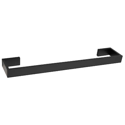 Alno A6420-12 Linear 12" Wide Solid Metal Modern Bathroom Towel Rod
