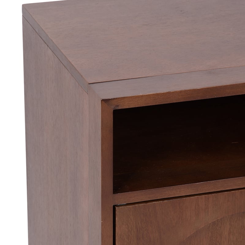 Kate and Laurel Cabernel Floor Cabinet - 30x15x30