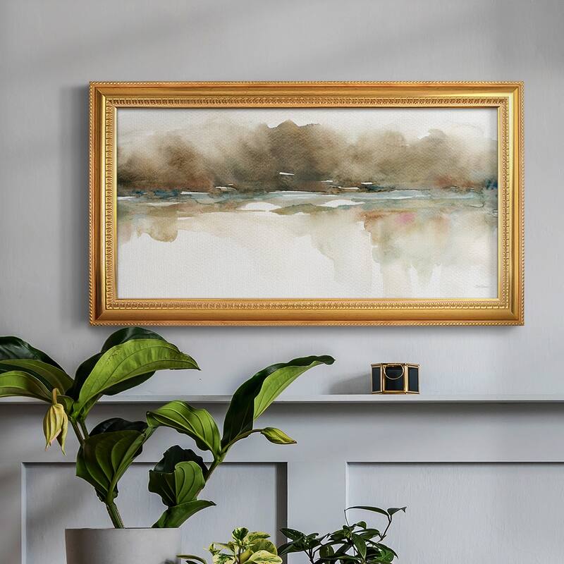Softer Reflections Premium Framed Canvas- Ready to Hang