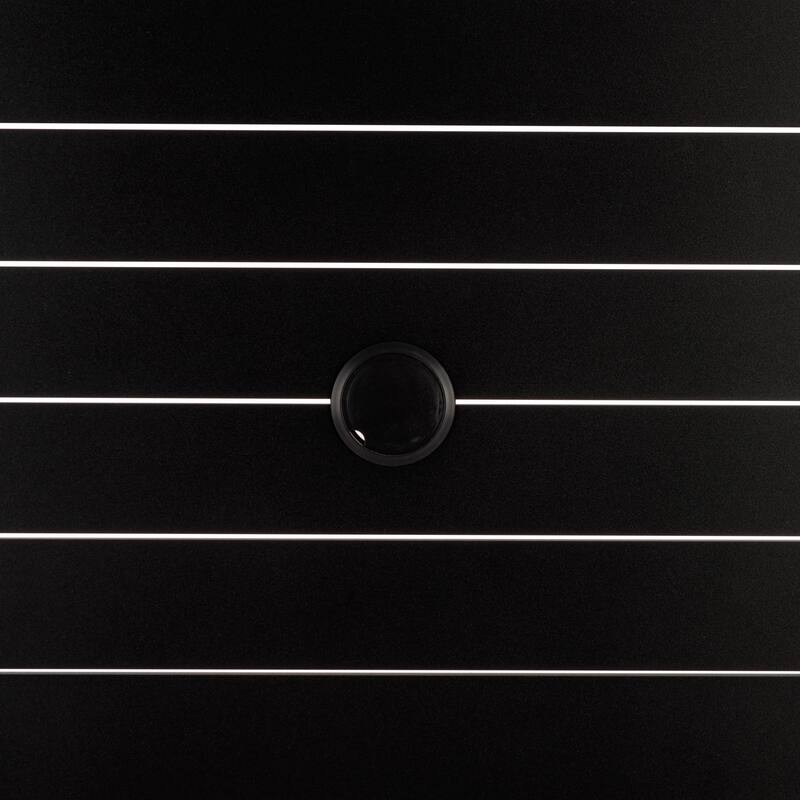 SAFAVIEH Outdoor Living Fash Aluminum 4 Leg Dining Table - 71"W x 37"D x 29"H