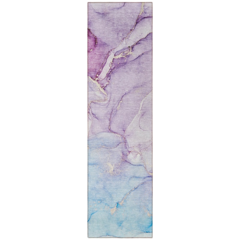 Almisi Modern Art-Inspired Weather Resistant Versatile Elegance Outdoor Rug