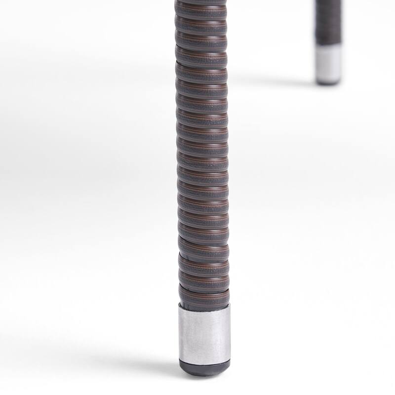 Damon Outdoor 7 Piece Wood and Wicker Expandable Dining Set by Christopher Knight Home