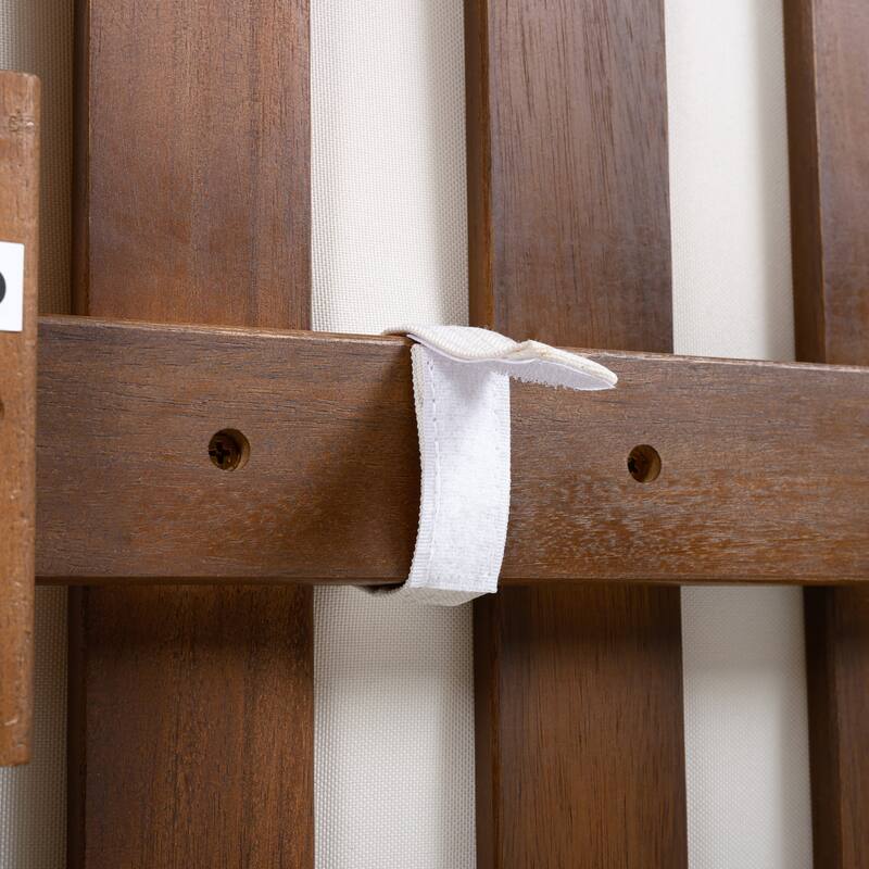 Christopher Knight Home - Harborlane Outdoor Acacia Wood 5-Piece Patio Dining Set with Cushioned Chairs