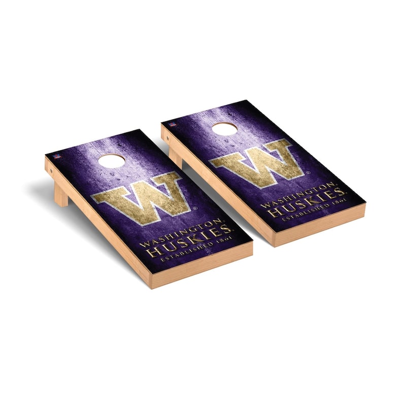 Washington Huskies Museum Cornhole Board Set