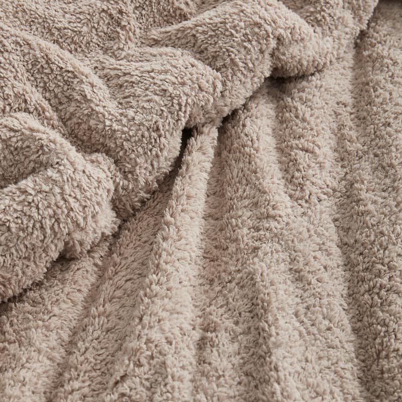 My Childhood Teddy Bear - Coma Inducer® Oversized Comforter Set - Taupe Brown