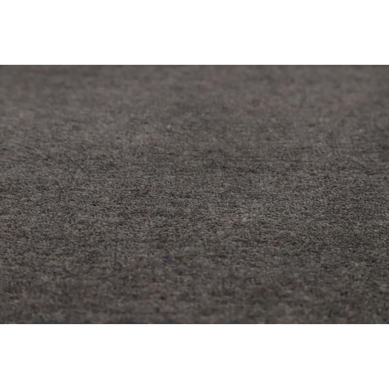 Hand Knotted Oriental 100% Wool Carpet Tribal Animal Pictorial Greys & Charcoal Gabbeh Area Rug - 10' 1'' X 8' 1''
