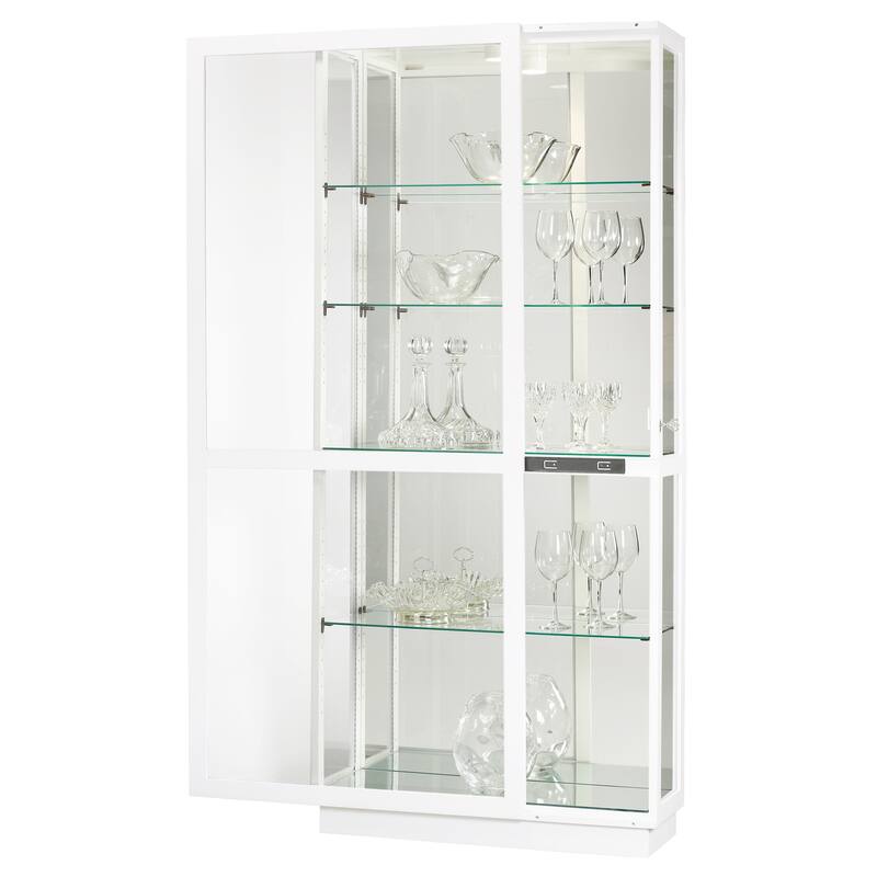 Howard Miller Jayden IV Solid Wood 4-shelf Curio Cabinet