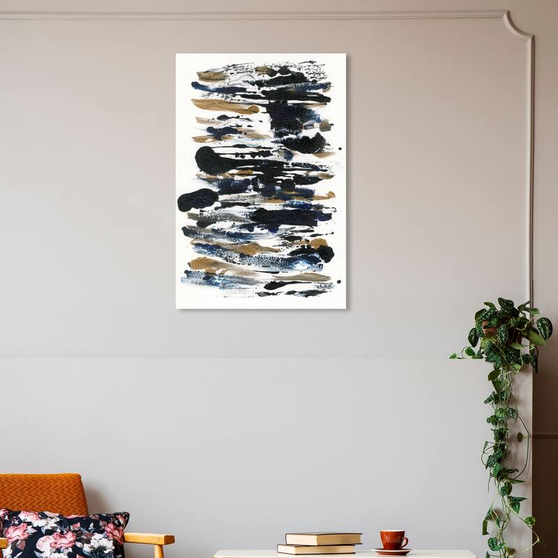 Wynwood Studio Abstract Cow Spots Black and Modern & Contemporary Wall Art Canvas Print - 30 x 20