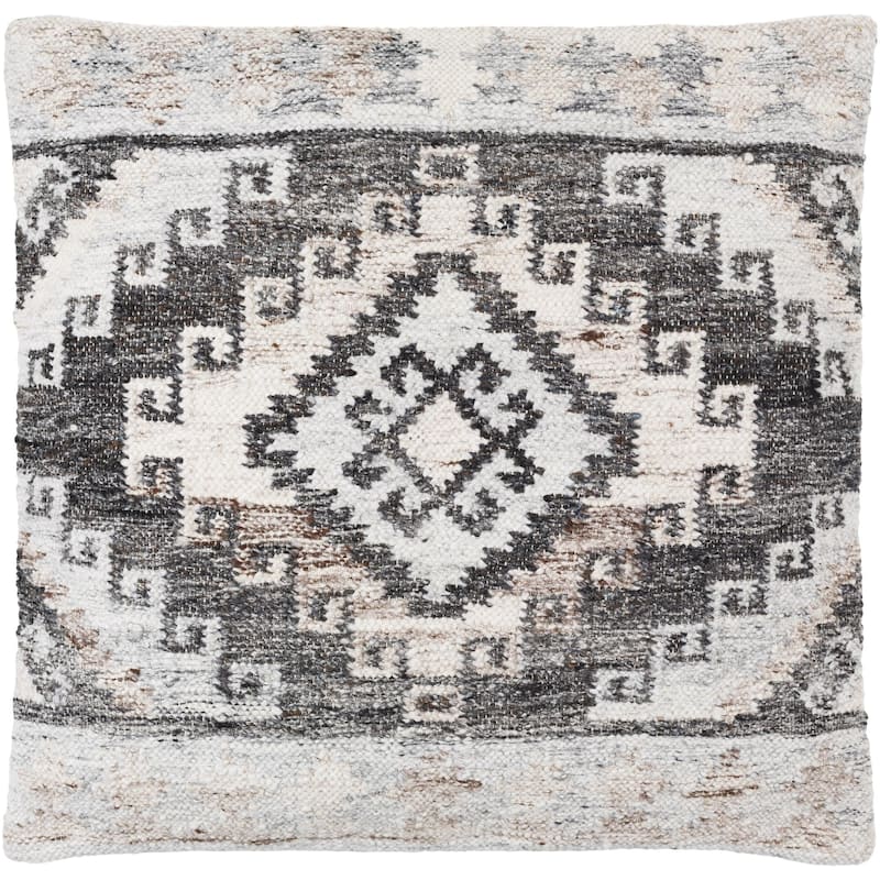 Alex Rustic Diamond Accent Pillow