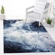 preview thumbnail 24 of 44, SAFAVIEH Galaxy Jenna Modern Abstract Celestial Rug 2'7" x 5' - Blue/Ivory - Rectangle
