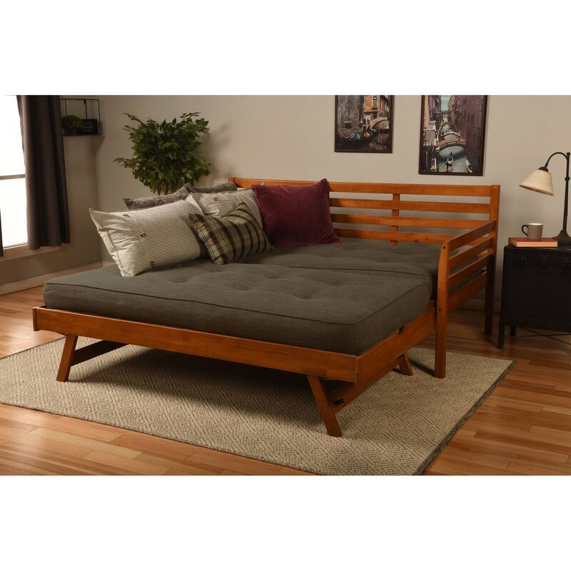 Somette Boho Daybed and Pop Up Bed in Barbados with Mattresses