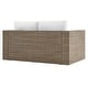 preview thumbnail 4 of 7, Convene Outdoor Patio Outdoor Patio Loveseat
