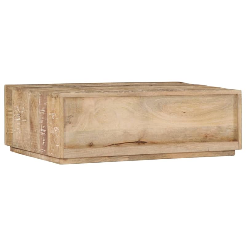 vidaXL Coffee Table 35.4"x23.6"x11.8" Solid Mango Wood