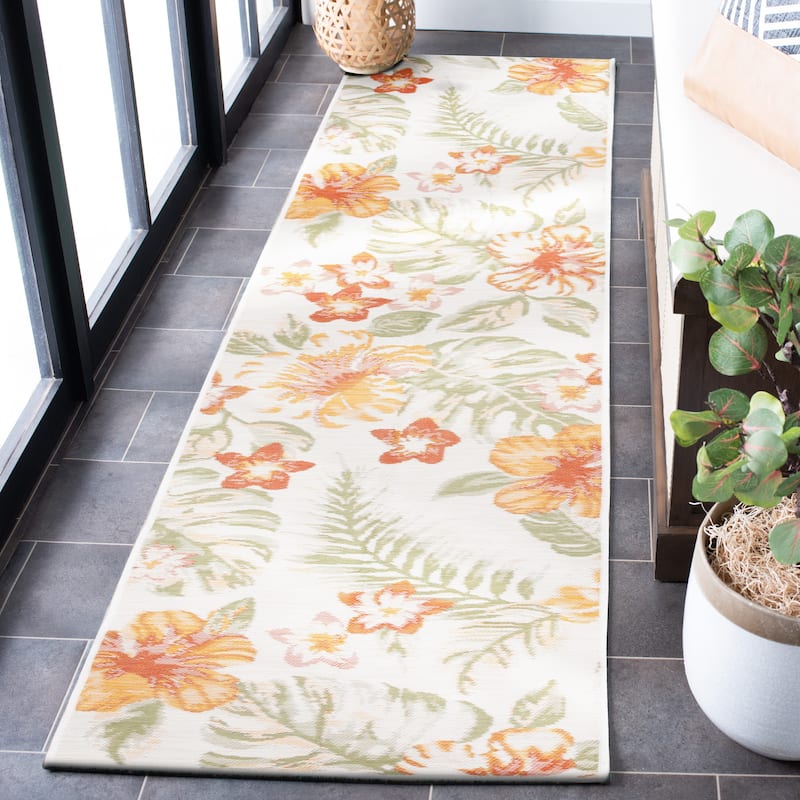 SAFAVIEH Sunrise Todosia Indoor/Outdoor Waterproof Rug - 2' x 8' Runner