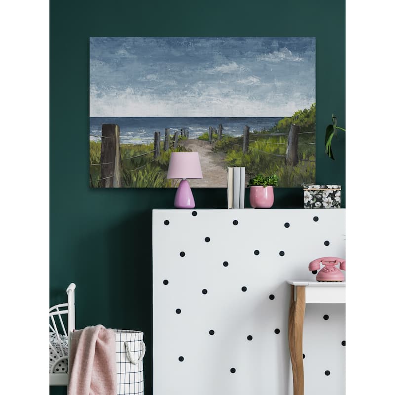 'Ocean Lover' Painting Print on Wrapped Canvas