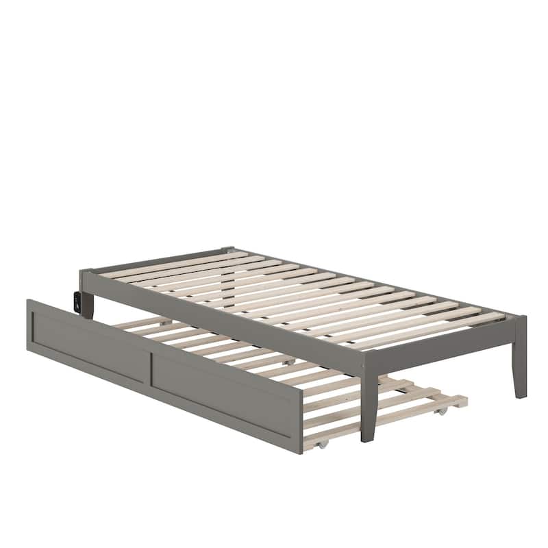 Colorado Bed with USB Turbo Charger and Twin Extra Long Trundle