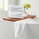 preview thumbnail 13 of 174, Linery & Co. Luxury Cotton Textured Bath Towel. Hand Towel (Pack of 6) - Optic White
